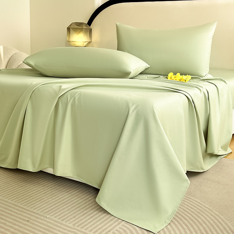Pure cotton Class A mother and baby grade all-cotton bed sheets, student dormitory single 100 pure cotton bed sheets, single piece double bedding wholesale