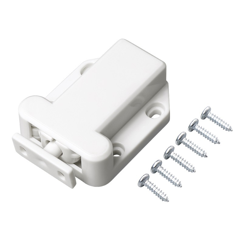 Beetle Self-locking device, fire cabinet door rebound device, door touch cabinet suction, invisible door, plastic bouncing press type touch bead