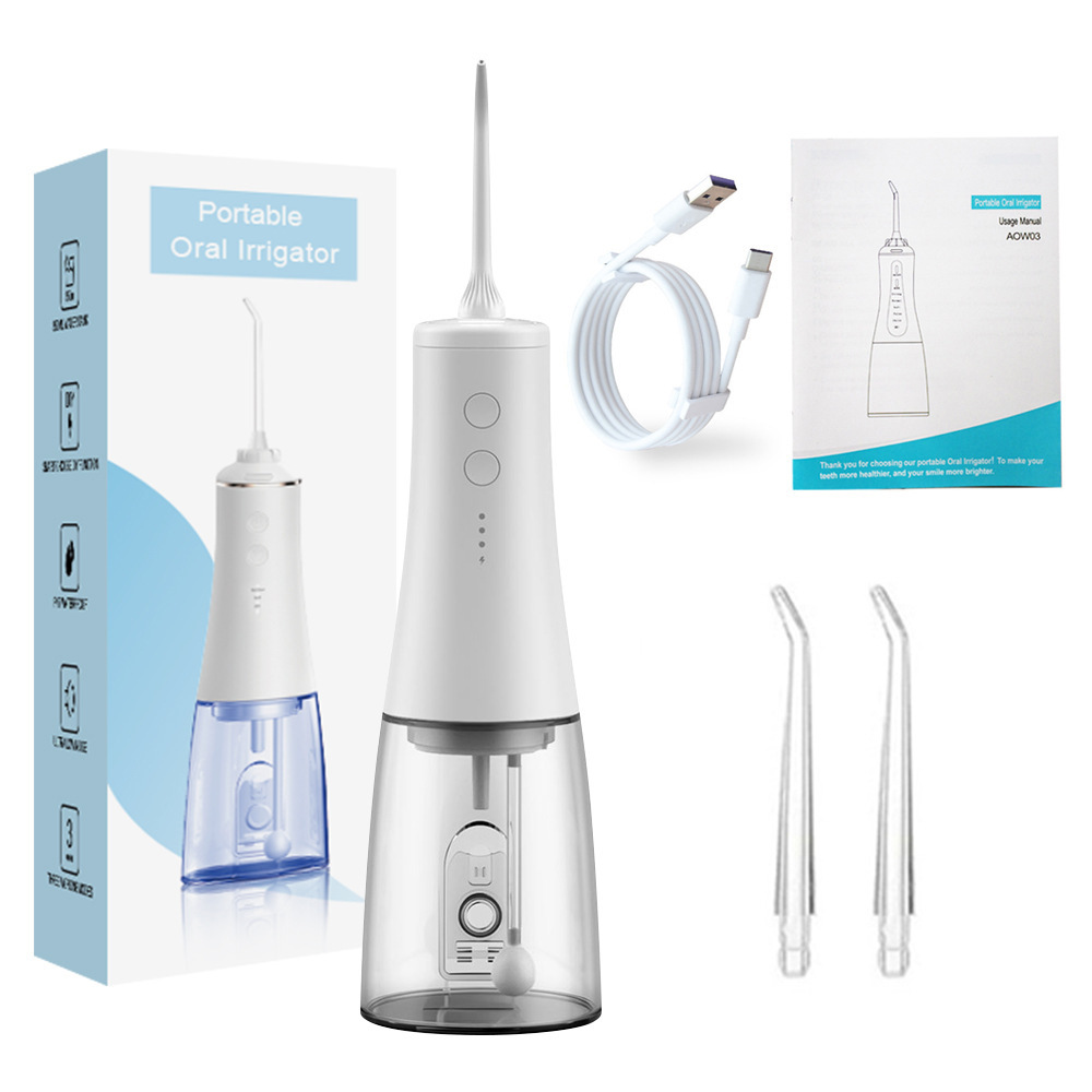 Cross-border portable water flosser, adult household dental cleaner, water flosser, oral irrigator, dental cleaner