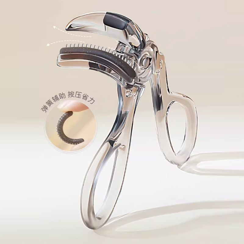 Wholesale eyelash curlers, wide-angle curling eyelash curlers, beginner women, natural, long-lasting styling, portable, blooming sunflowers