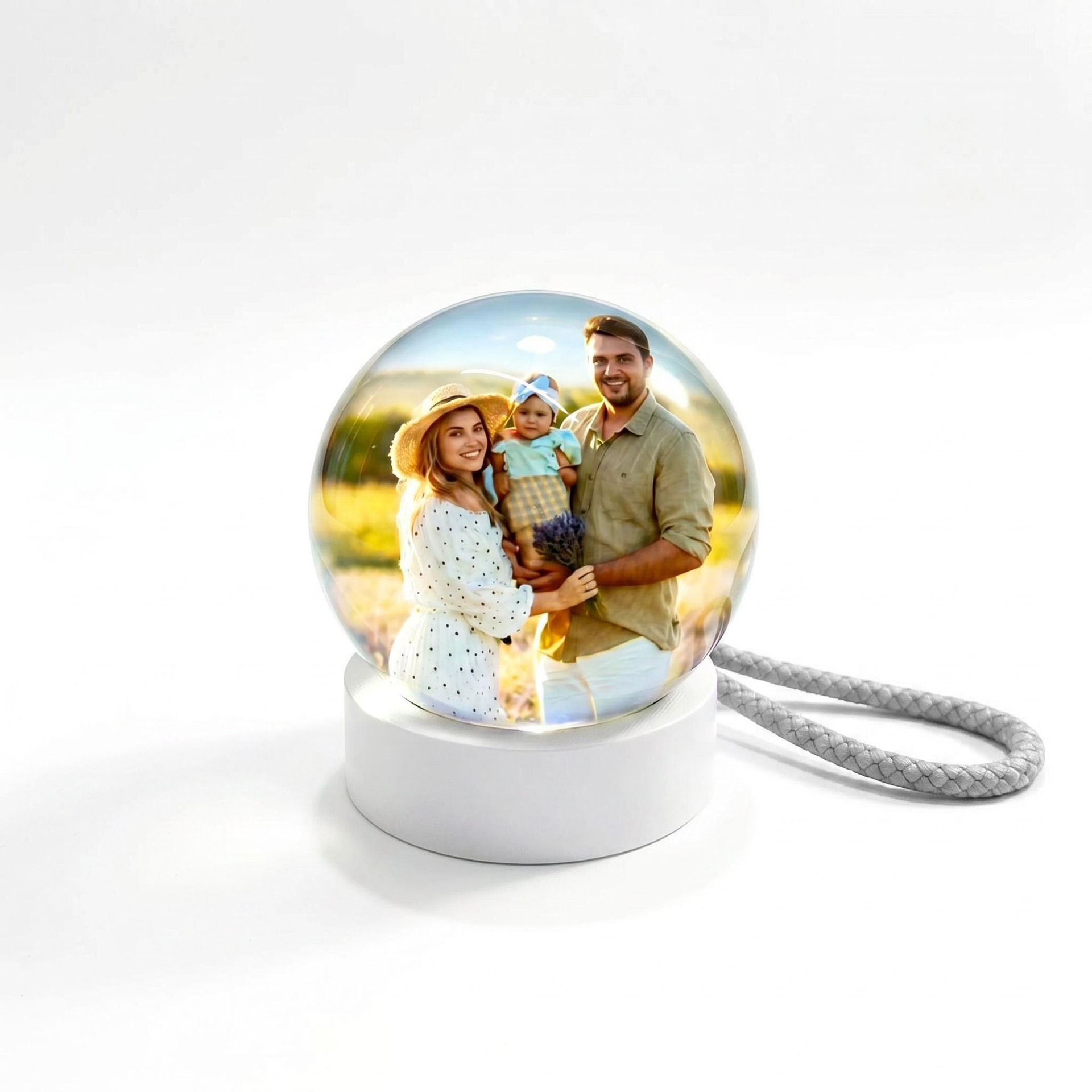 Electronic ball, magic crystal ball, support ball, freely upload pictures and videos, trendy electronic bar, cool audio equipment