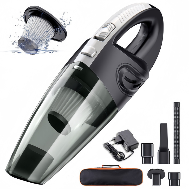 120W Cordless Pet Vacuum Cleaner, Car &amp; Home Dual-Use Handheld Rechargeable Wet &amp; Dry Vacuum Cleaner