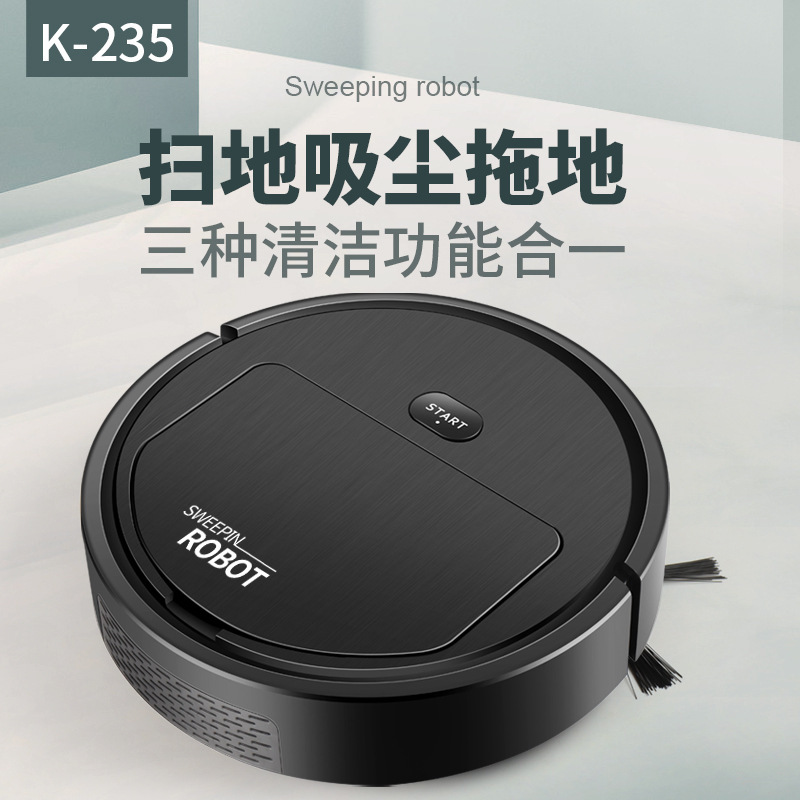 Wholesale home appliance and gift smart sweeping robot, household vacuuming, sweeping and mopping three-in-one multi-functional sweeping robot.
