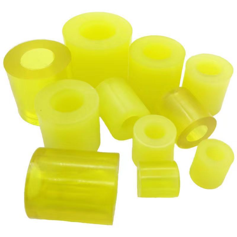 Manufacturer wholesales polyurethane couplings, elastic sleeves, elastic pads, rubber sleeves, PU shock-absorbing sleeves, stabilizer bar bushings.