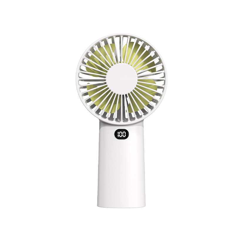 Portable small fan, handheld rechargeable, summer event gift promotion, given to customers, printed LOGO, outdoor portable