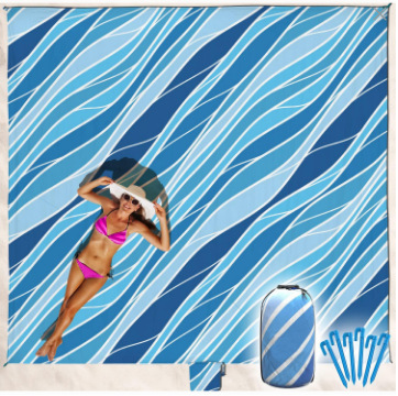 Waterproof and quick-drying outdoor picnic mat, outdoor moisture-proof mat, camping mat, beach blanket, lightweight and quick-drying picnic mat