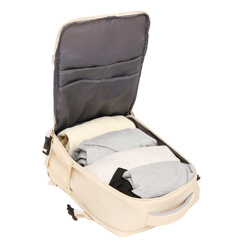 Women's cross-border backpack, large capacity, multi-functional business laptop bag, short trip travel bag, luggage backpack