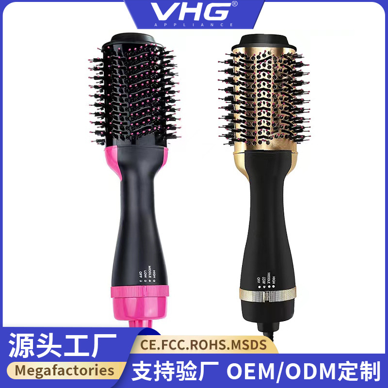 Cross-border curling iron, hot air comb, curling comb, straightening comb, blow dryer comb, electric hot comb, large wave curling iron, hair styling tool