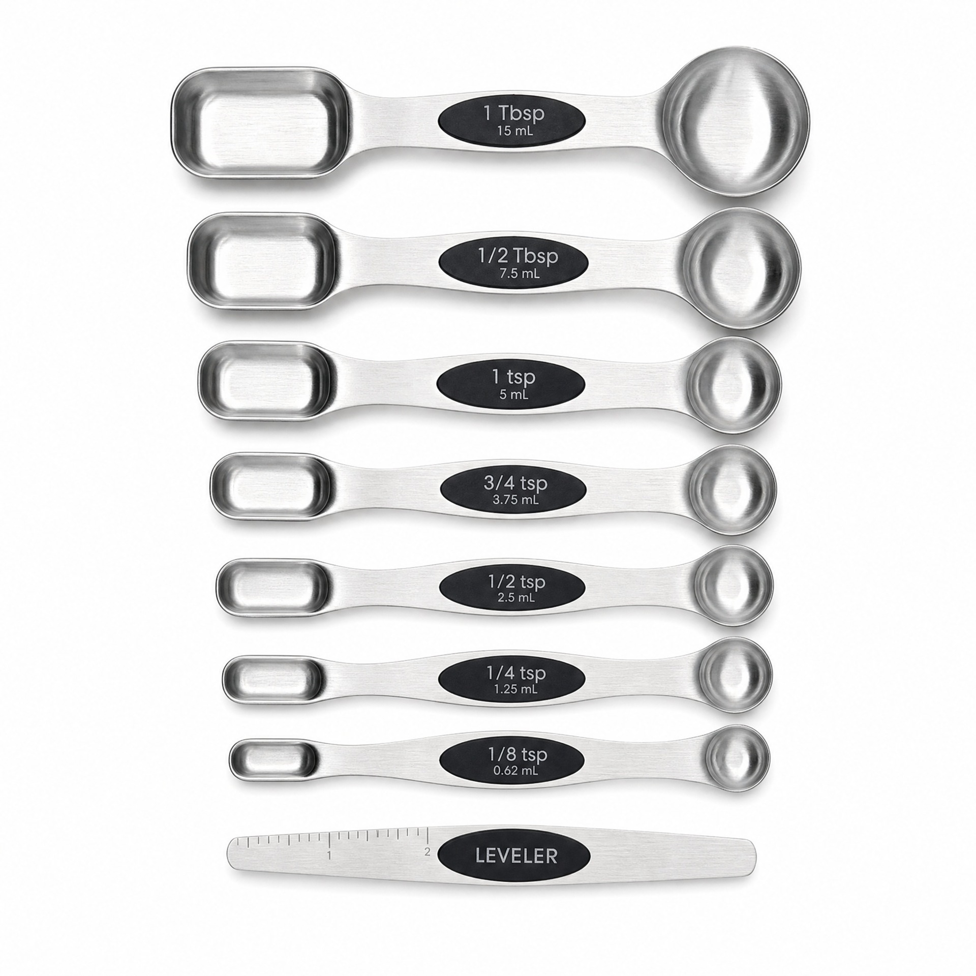 Cross-border stainless steel measuring spoon and cup set, household gram measuring spoon, food-grade kitchen baking tool with scale