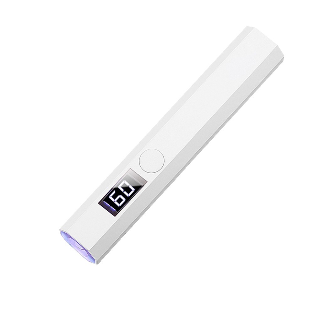 200mAh battery-powered nail lamp, single-line lamp, octagonal nail tip repair lamp, portable rechargeable nail machine.