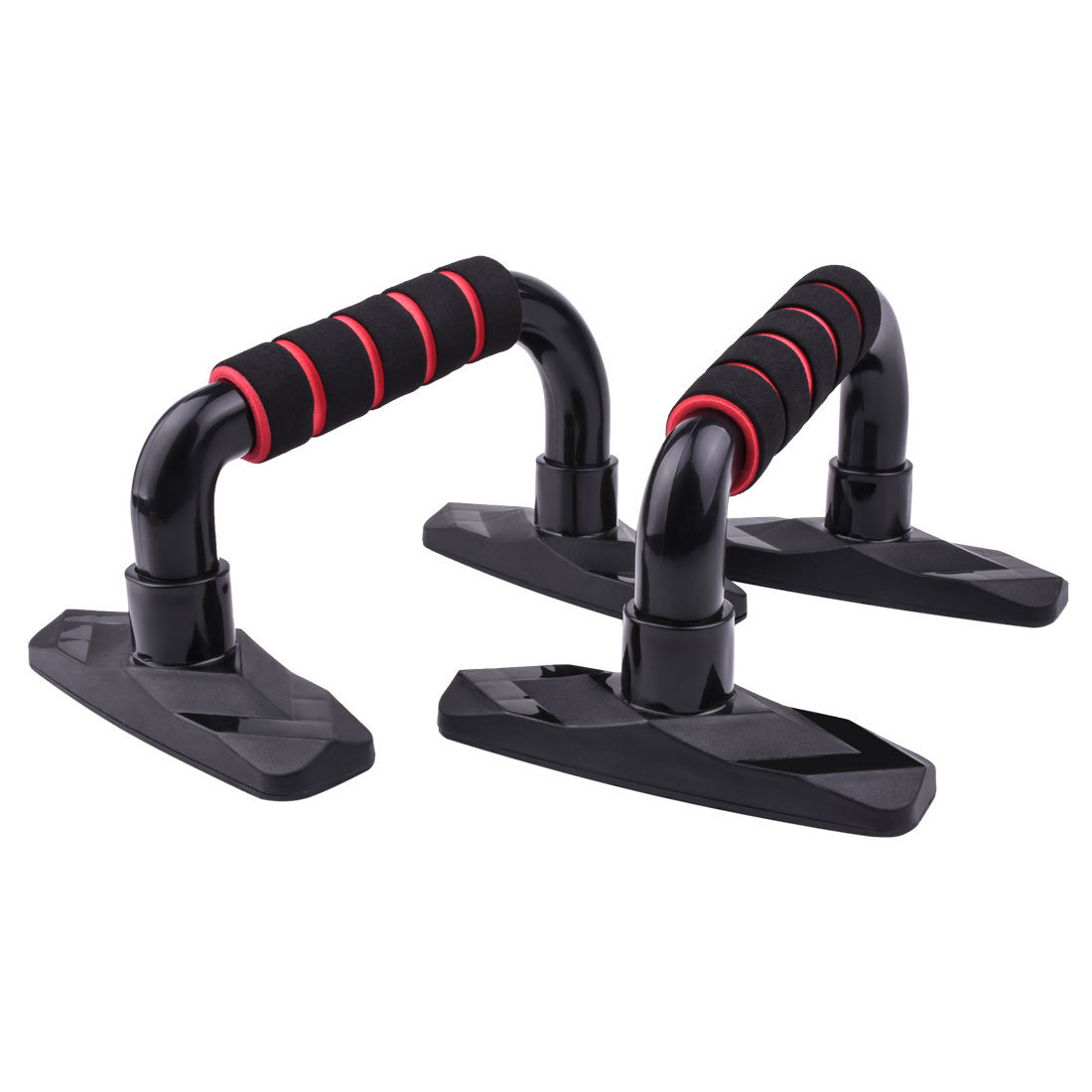 I-shaped push-up stands for arm strength training, home fitness equipment, amplifiers for core strength, and shoulder muscle training