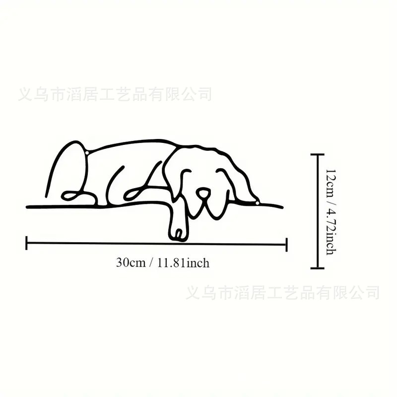 New cross-border metal wrought iron craft hanging wall art silhouette cut wall decoration wall hanging bestseller