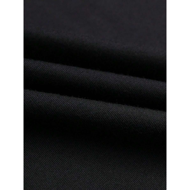 Exclusively for cross-border supply of pure cotton Hic Men's Cross &amp; Lips Printed Short Sleeve TS