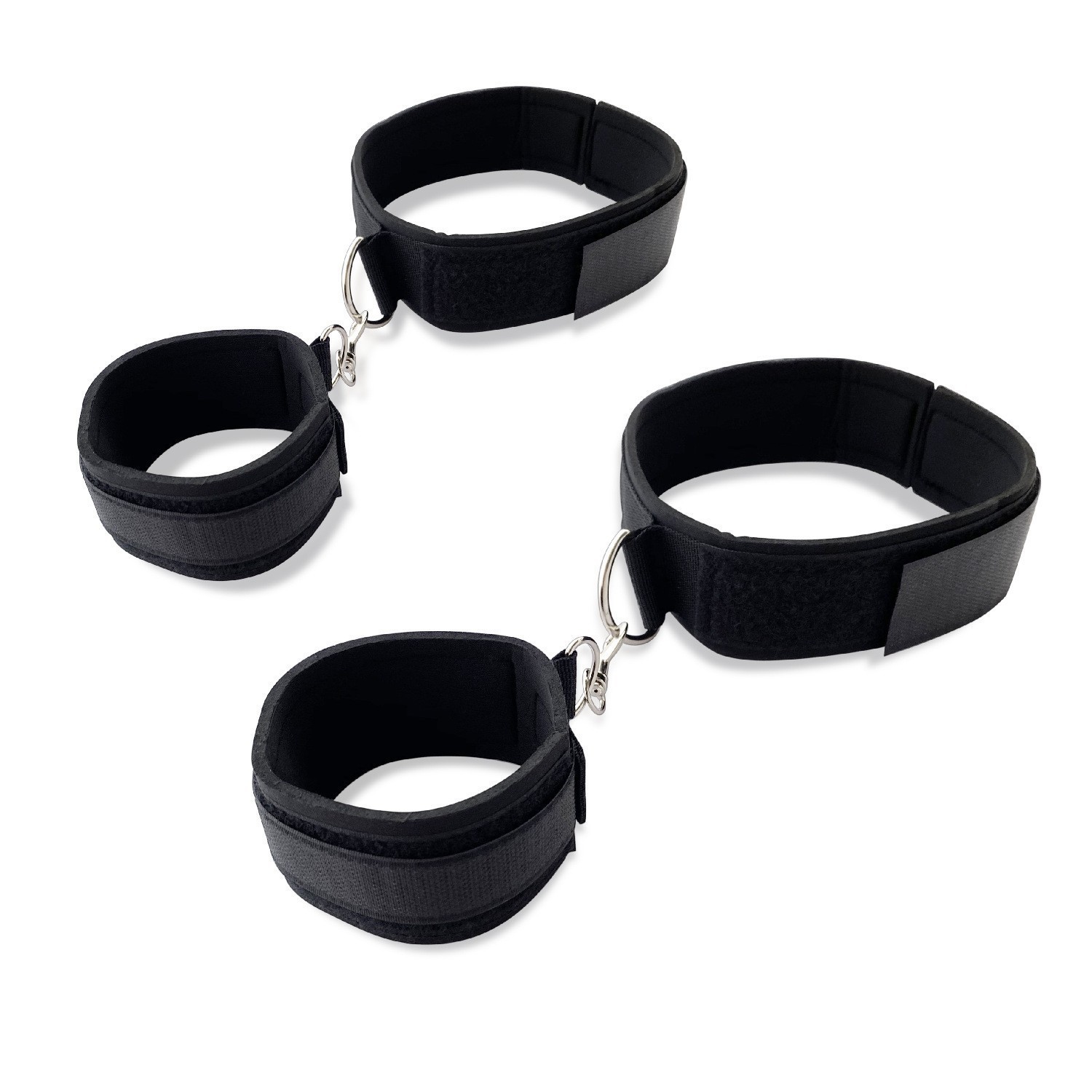 Three-petal flower-shaped erotic leg-spreading device, alternative bondage props, handcuffs, foot cuffs, bed position assistive straps