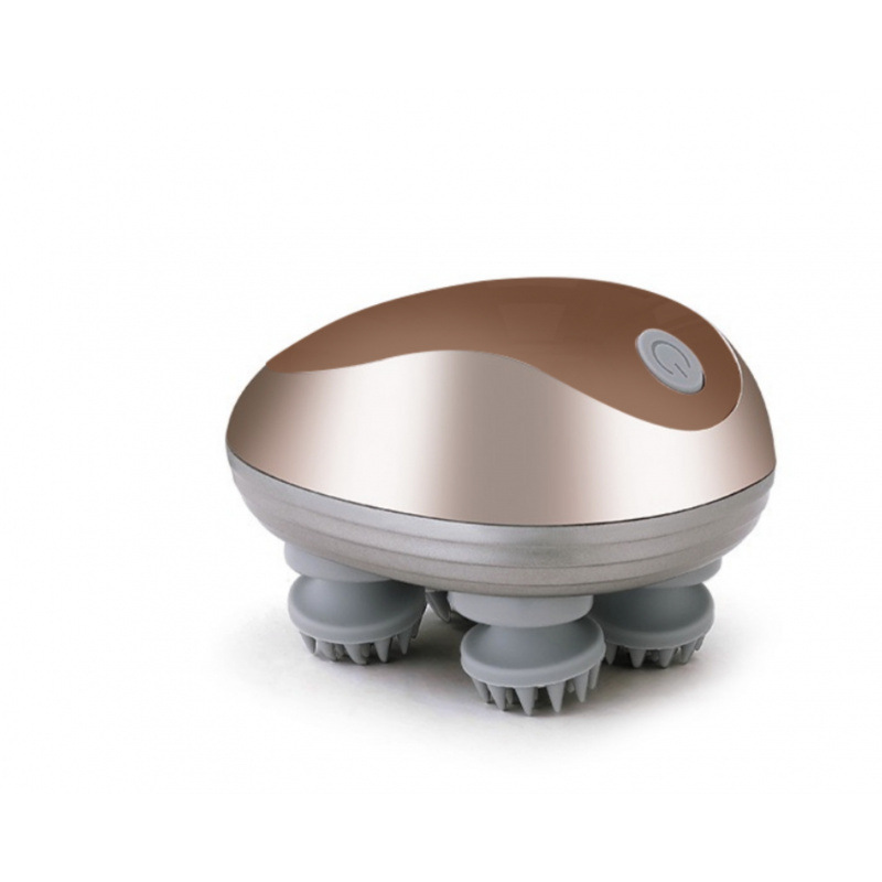 Cross-border pet head massager, mini octopus rechargeable multi-functional kneading massager, scalp massager