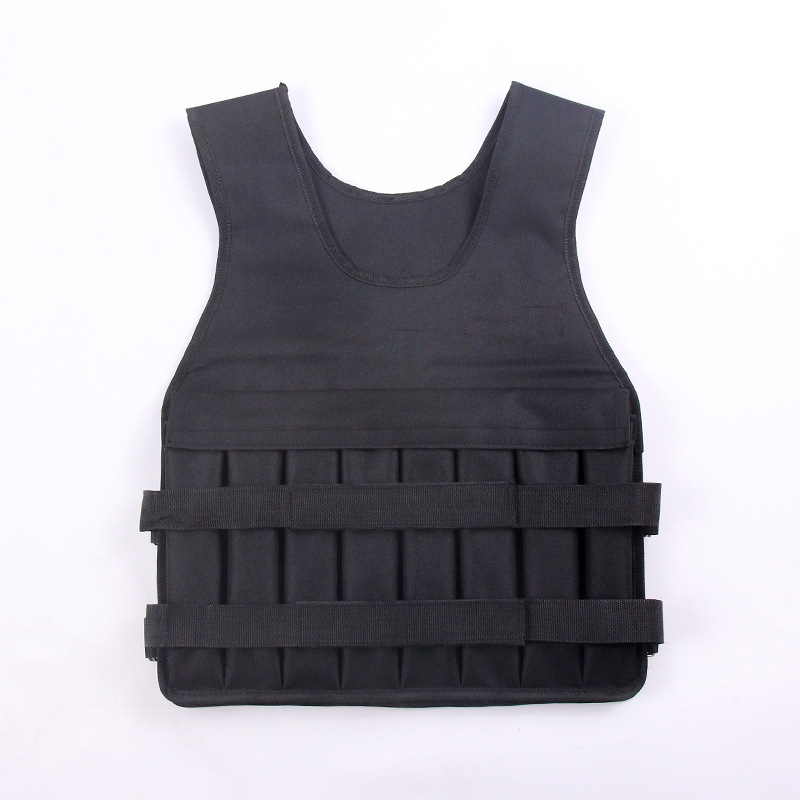 Adjustable weighted vest, breathable and invisible weighted equipment, unisex running sandbag vest, new style.