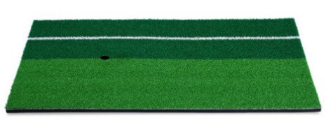 Golf hitting mat, thickened swing mat, mini hitting mat, single color swing mat, indoor personal practice mat