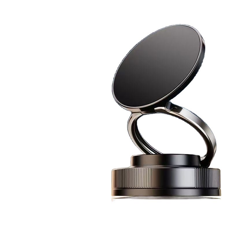 [Original Factory] Cross-border Vacuum Suction Cup Magnetic Phone Holder, Multifunctional Car Mount, New Style, Center Console Anti-shake