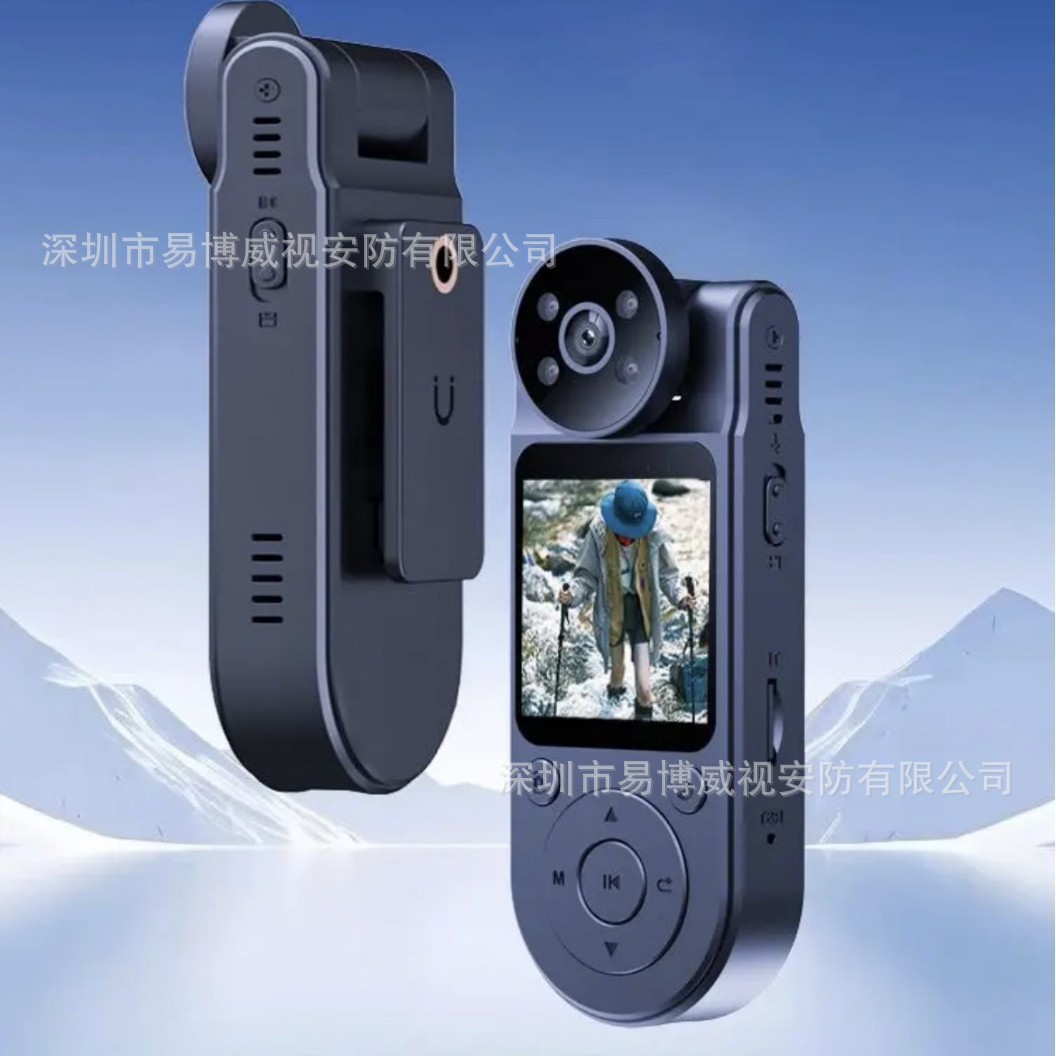 New Clip-on Cycling Camera, High Definition, Full Color, Night Vision, WiFi, Conference Recorder, Video Recorder, Action Camera