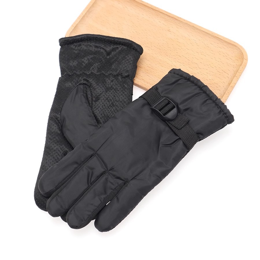 Zhongtong children's thickened and cotton-padded cold-proof, waterproof, windproof, anti-slip and warm snow cotton children's gloves for winter skiing and playing