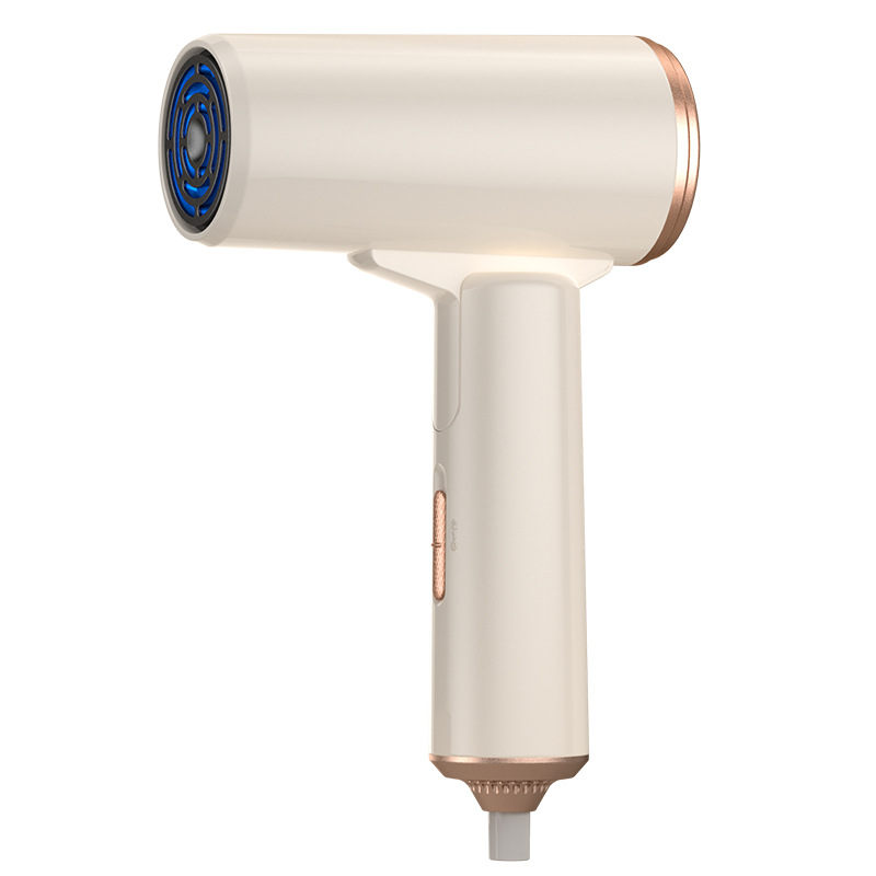 2025 New folding hair dryer for home use, blue light negative ion hair care, strong wind force, quick-drying, and stacked hair dryer