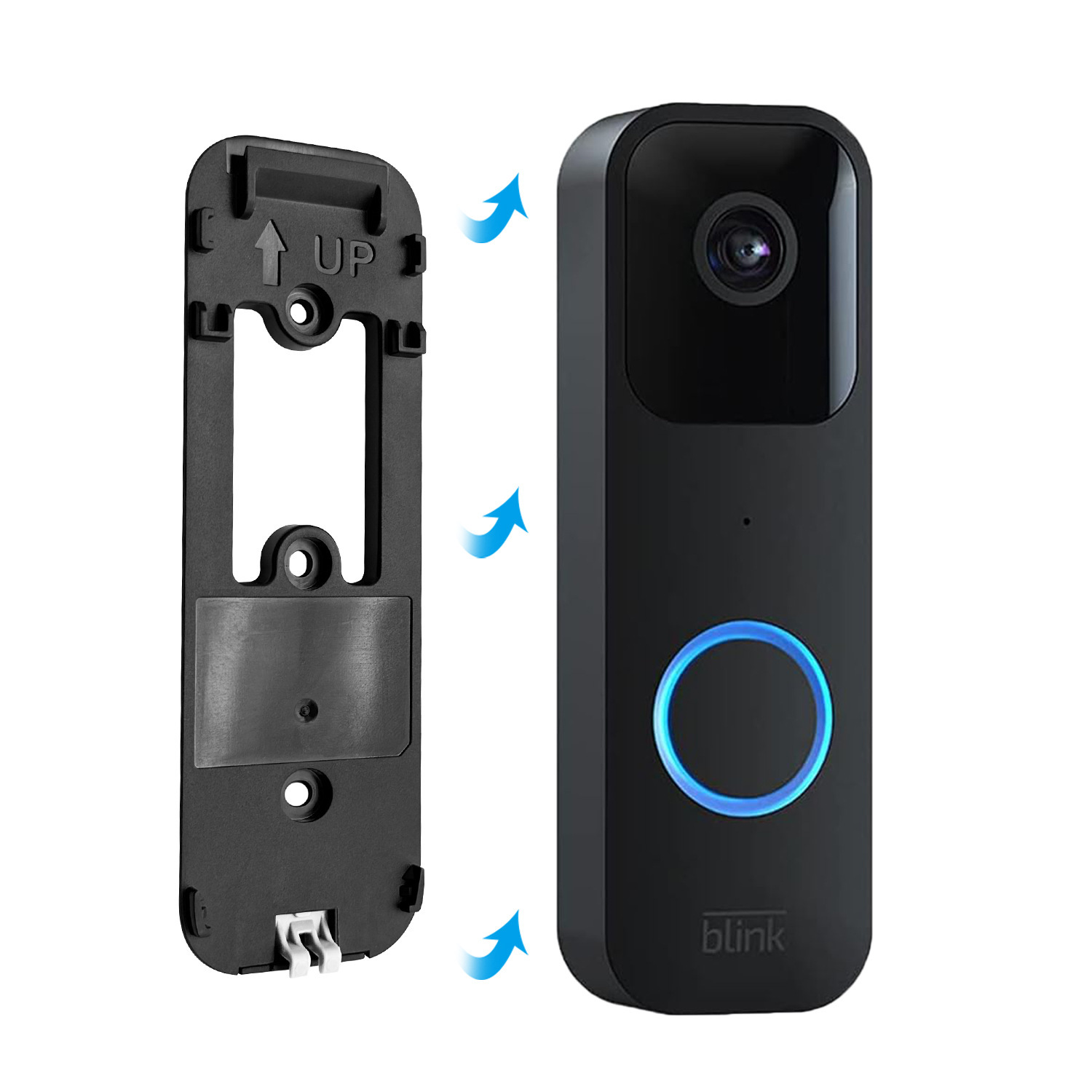 The new model is suitable for the plastic snap back plate of the blink2023 baseplate video doorbell