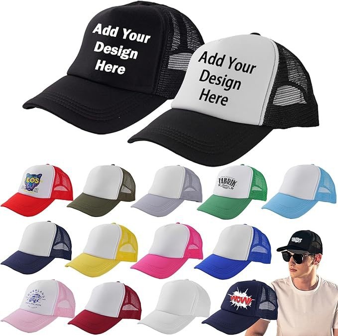 Yiwu warehouse cross-border e-commerce TikTok AliExpress TEMU Meikeduo JIT dropshipping POD printed hats men's hats sponge hats