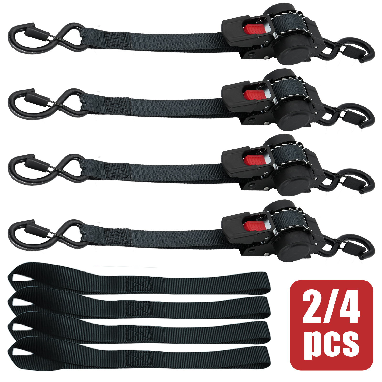 Amazon's best-selling ratchet tensioner, container bundler, and automatic retractable rope tensioner specifically designed for truck goods