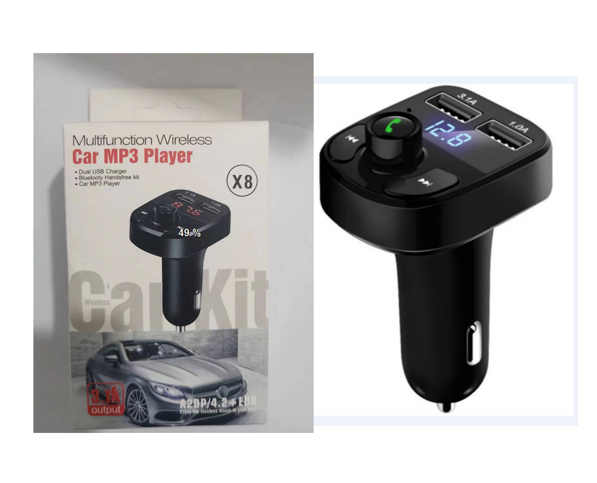 P11, P10 cross-border FM transmitter, car Bluetooth hands-free mp3 player, PD fast charging, P10 dual USB charging