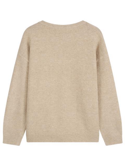 Cross-border bestsellers, independent foreign trade station, European and American women's long-sleeved knitted cardigan sweater, lantern sleeve plus-size women's top