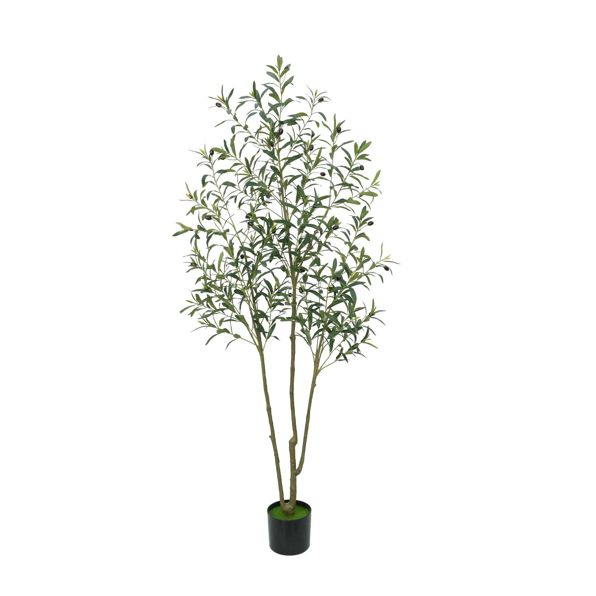 Artificial green plants, Chrysalidocarpus lutescens, floor-standing potted plants, indoor home decoration, window display decoration items, cross-border artificial trees