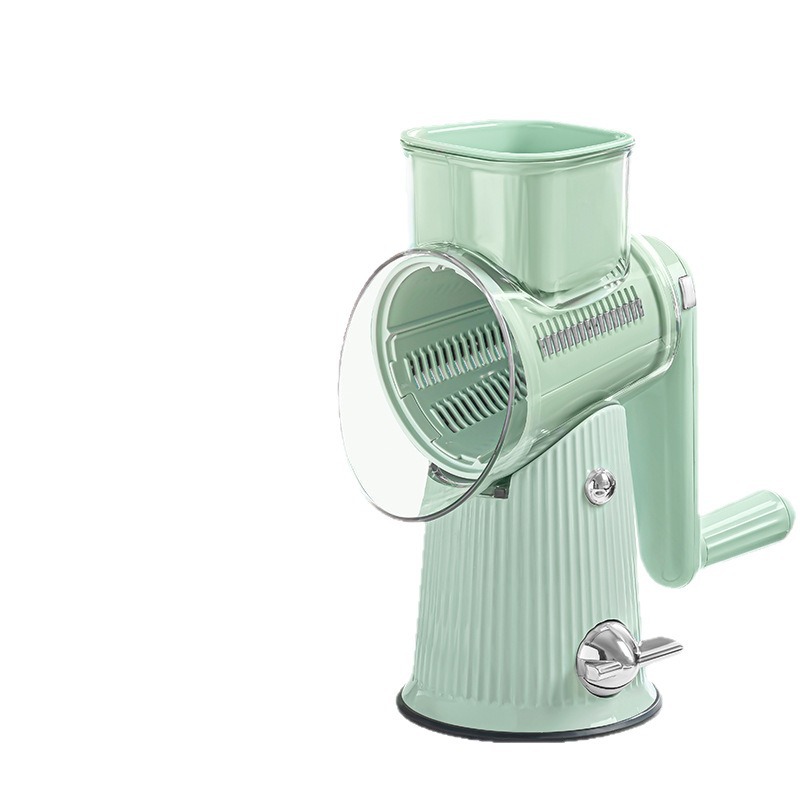 Stainless steel drum vegetable cutter, potato and radish shred, shred slicer, multi-functional kitchen wonder