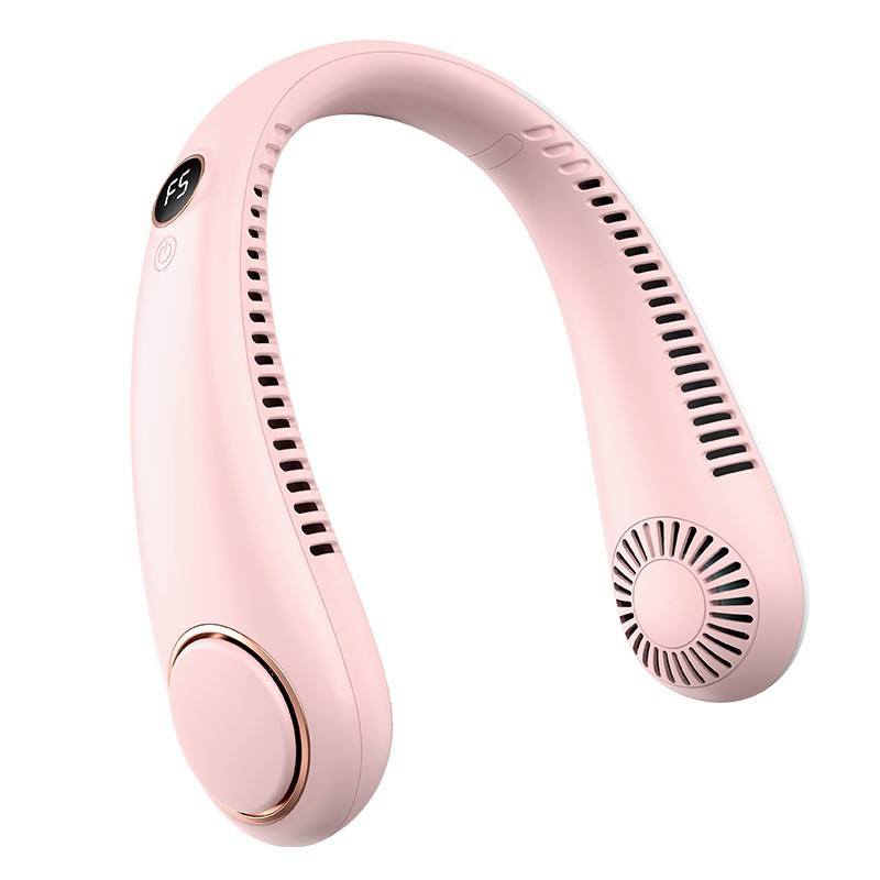 The new N607 outdoor handheld mini fan is a high-speed turbocharged portable folding neck fan.