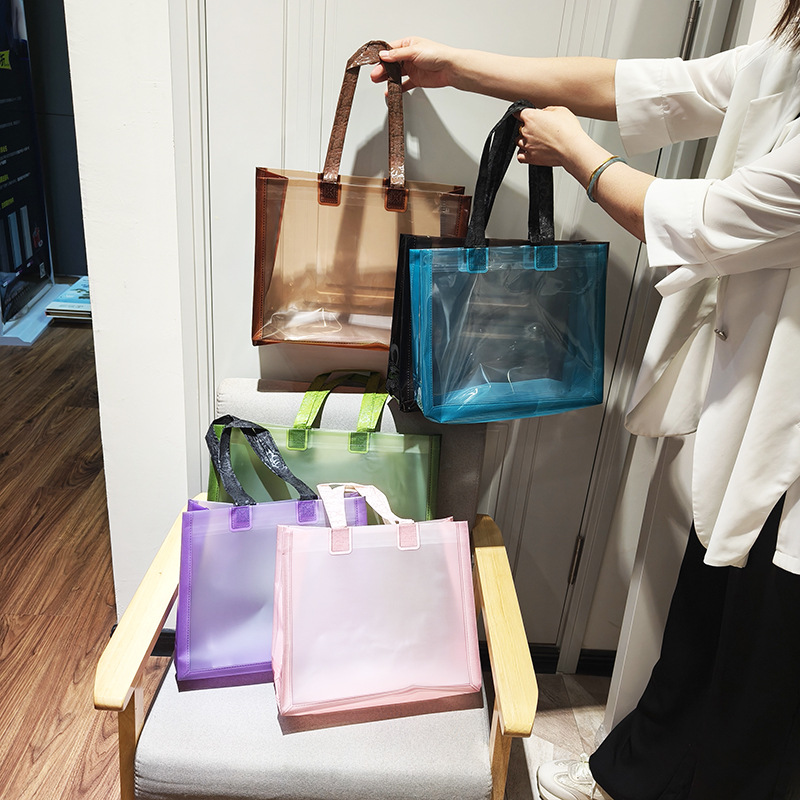 Factory-customized high-end clothing store handbags, men's and women's clothing, shopping bags, gifts, beauty products, souvenirs, and hand-held bags