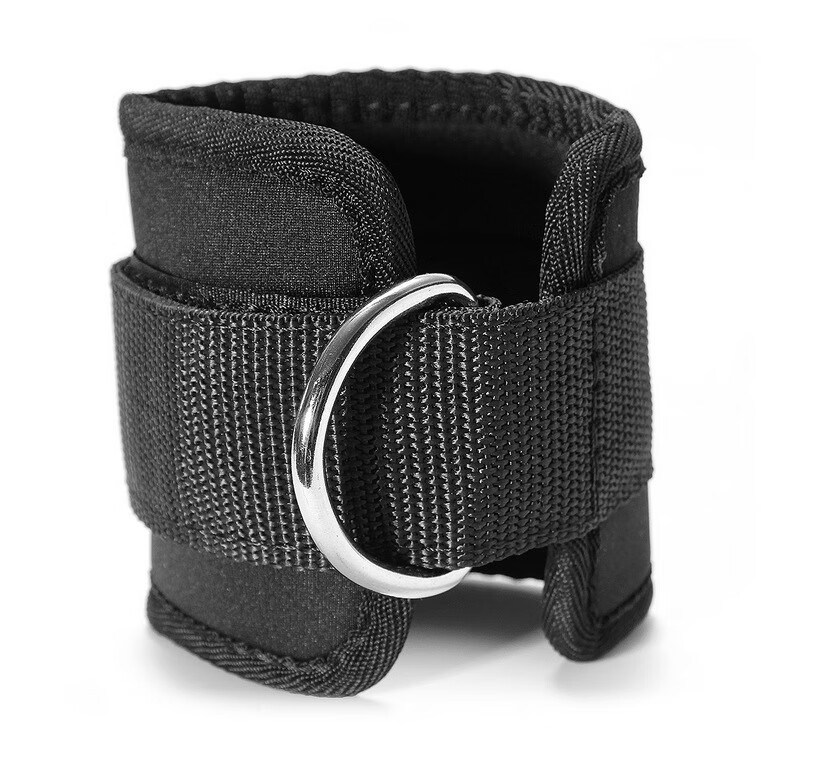 Factory direct supply of 11-piece fitness set with resistance bands, special cable machine accessories, door latches, foam handles, and ankle buckles.