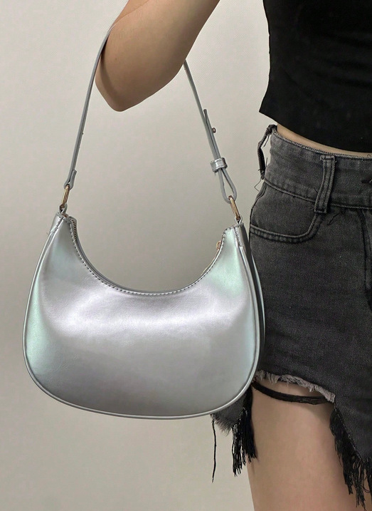 New - Shoulder bag, crossbody bag, versatile summer style, underarm bag, crescent-shaped bag, women's tote bag, 2024 new style bags