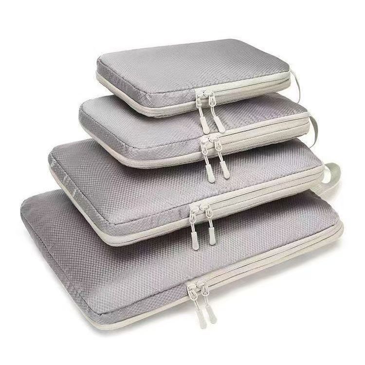 Cross-border luggage storage bag travel compression four-piece storage bag expandable for clothing, shoes and luggage travel storage