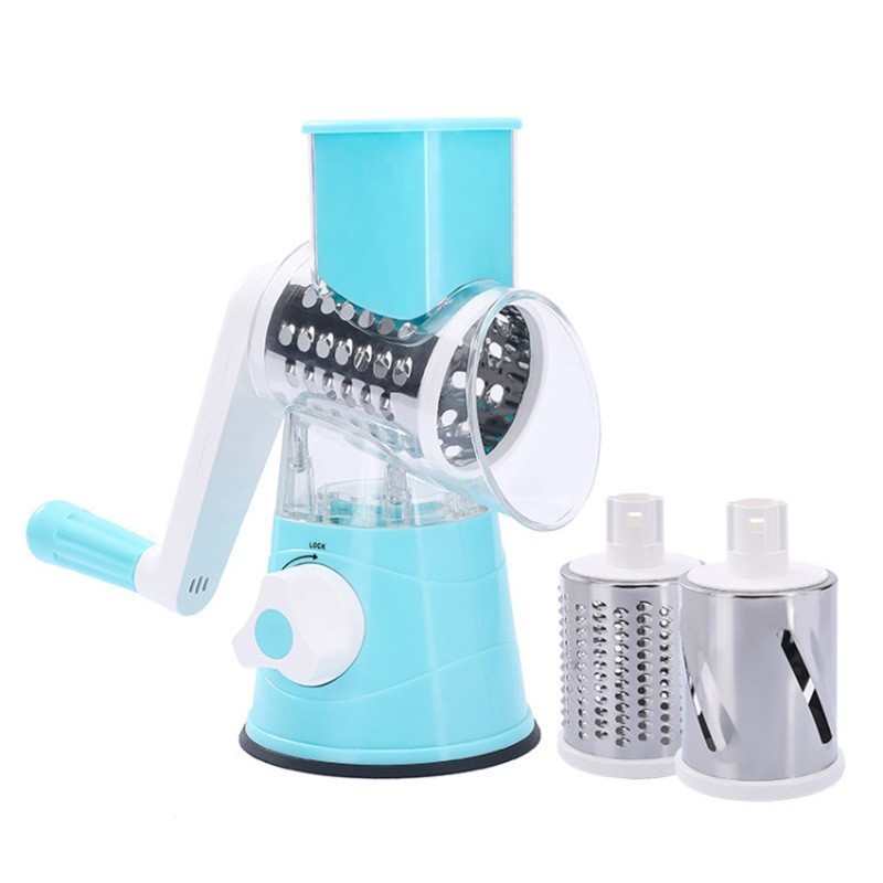 The first-generation hand-cranked vegetable cutter, roller grater, slicer, potato shreds slicer, a multi-functional kitchen vegetable slicer