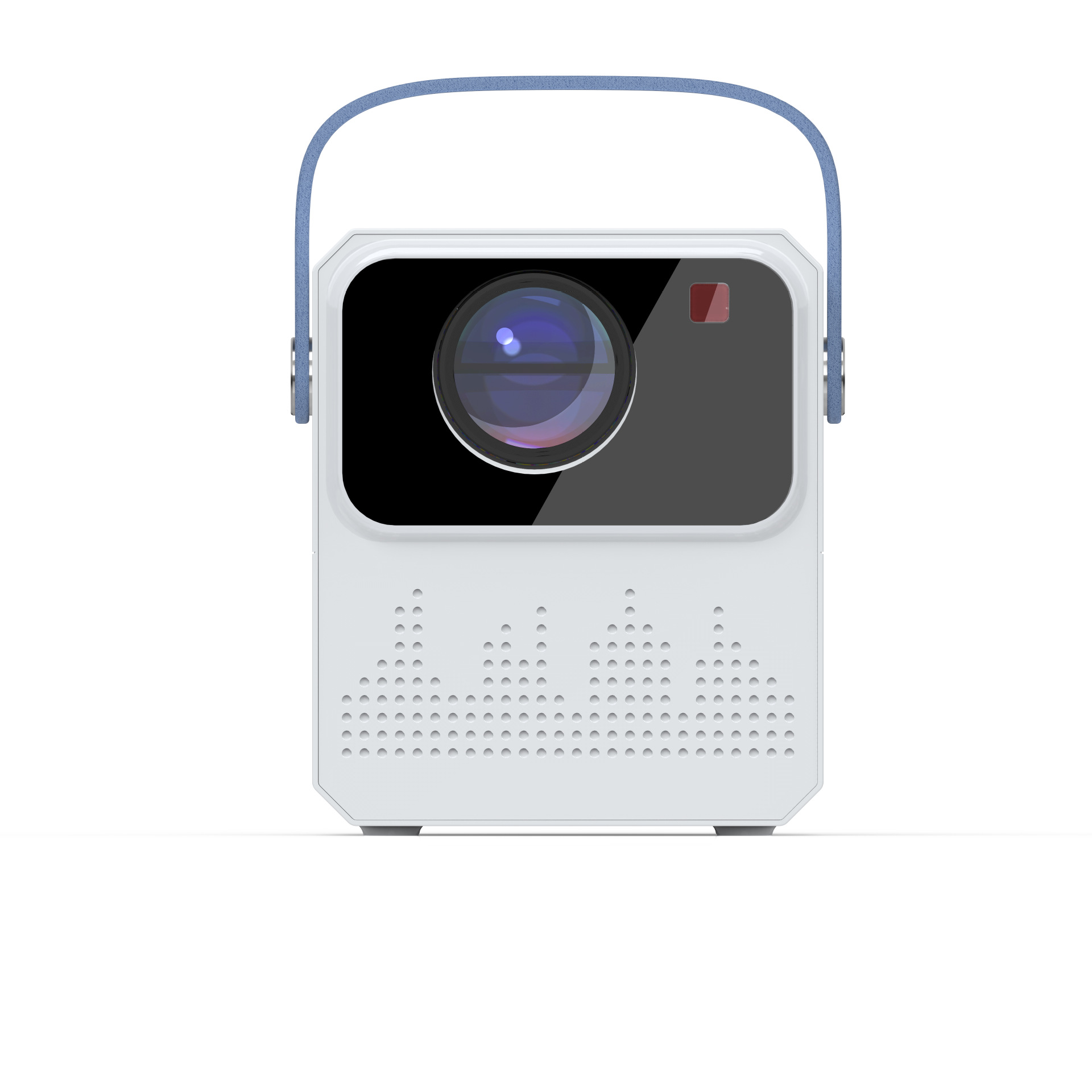 Small portable smart high-definition projector for cross-border trade, bedroom home theater, direct projection wall, 4K projector for home use