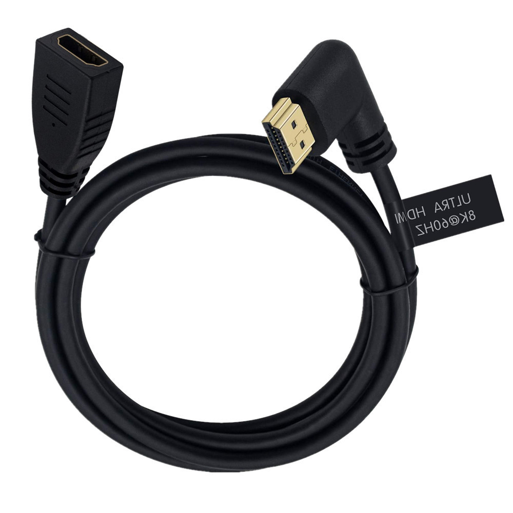 Version 2.1 I HDMI 4K 120Hz/8K 60Hz/7680X4320 Adapter Cable (Upper to Lower, Lower, and Lower)