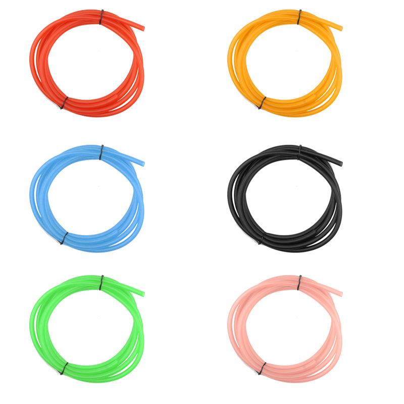 Motorcycle parts modification oil pipe 1 meter long fuel pipe gasoline pipe high temperature resistant rubber colored hose fuel drain pipe