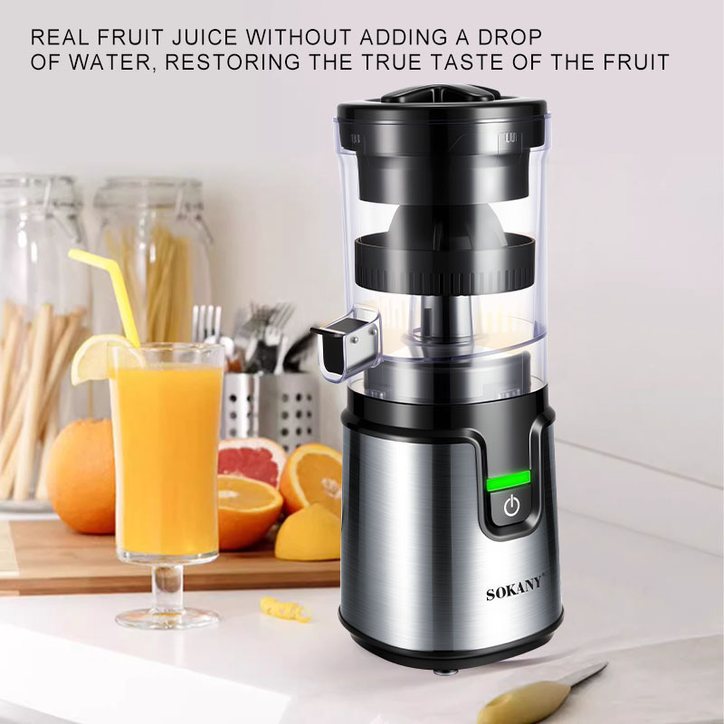 Cross-border European standard electric juicer, automatic press, orange juicer, 800W multi-functional household juicer, 350ML