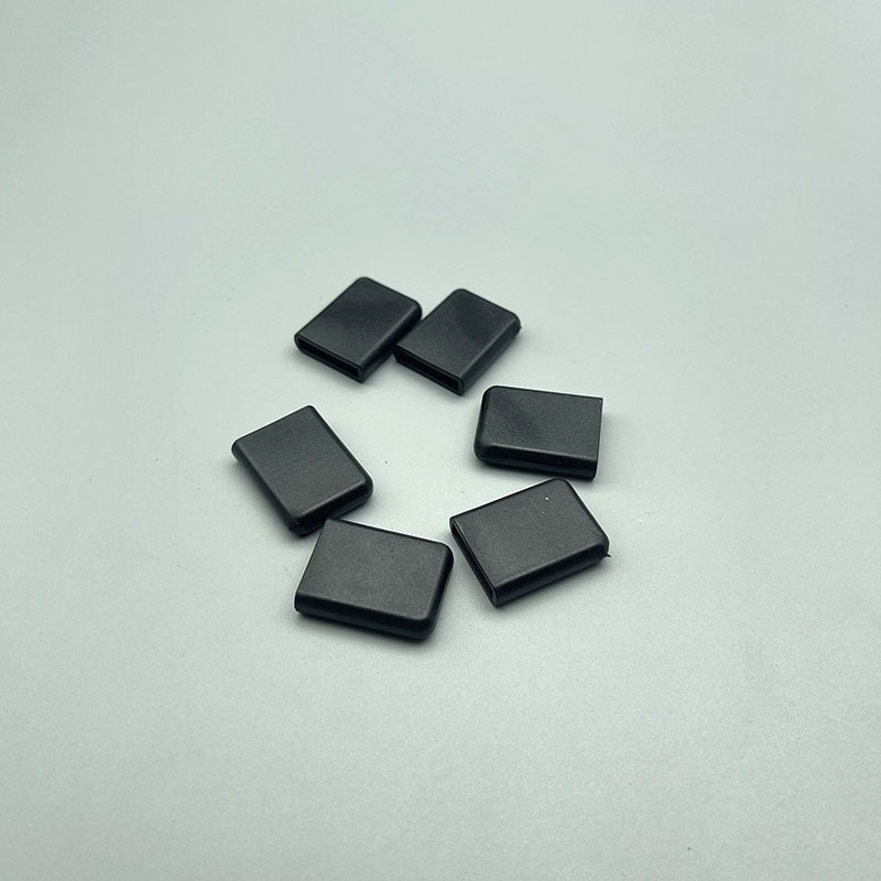 2*15 Flat Sleeve One-Slot Rubber Sleeve Drain Basket Accessories Drain Basket Rubber Sleeve Iron Wire Foot Cover