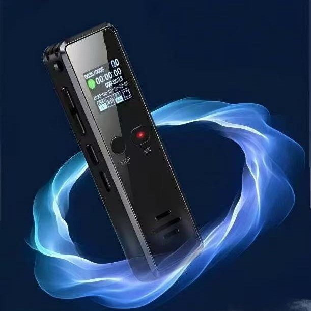 Cross-border popular noise-canceling voice recorder with lithium battery, Type-C interface, 27 languages, no logo. S267 in stock.