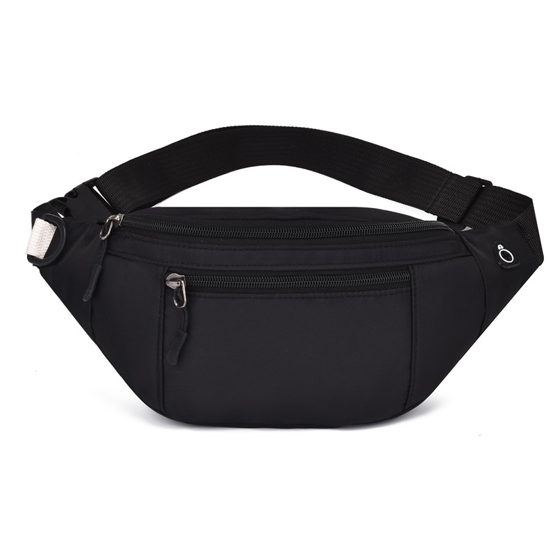 Cross-border trade men's waist bag, men's outdoor sports chest bag, women's logo printable crossbody bag, women's mobile phone bag