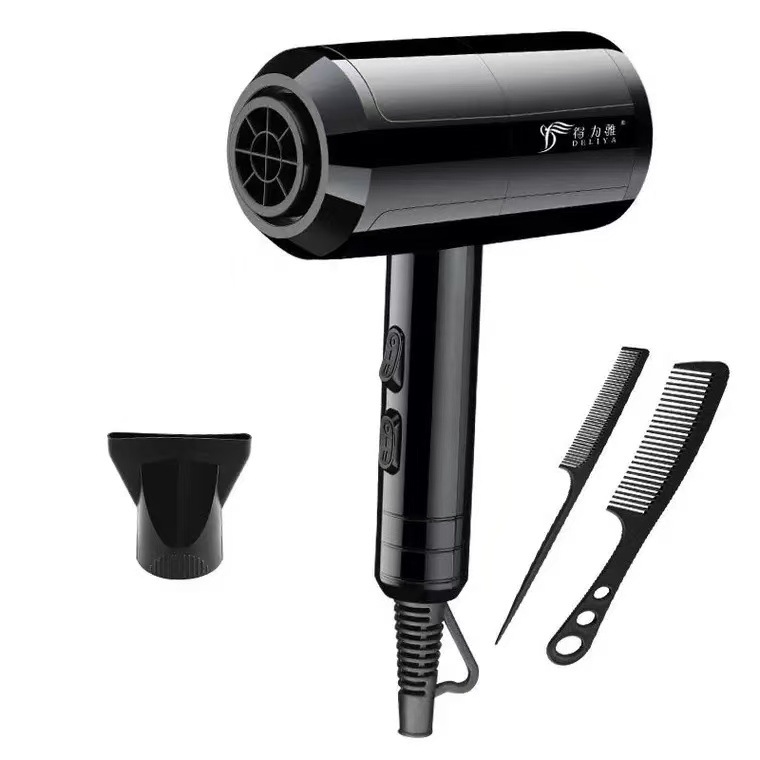 Cross-border best-selling hair dryers, household quick-drying high-power hair dryers, large and small power cold and hot constant temperature hair dryers, gifts