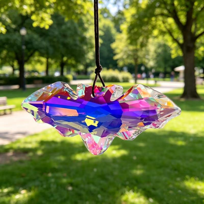 Cross-border Crystal Prism Rainbow Garden Decoration Sun Catcher 2026 New Pendant Factory Direct Sales
