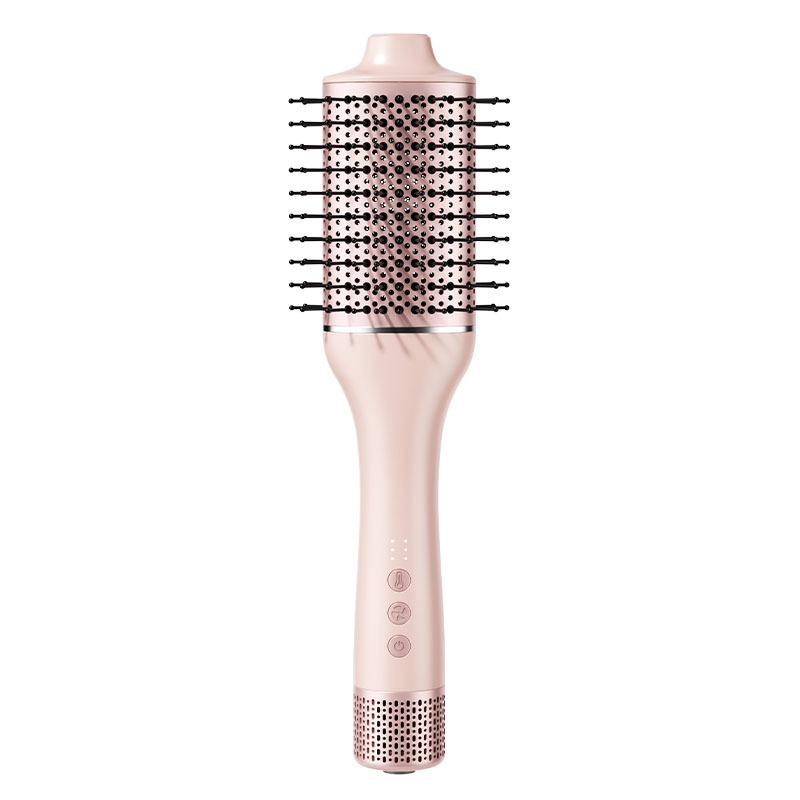 New cross-border hair straightening comb and hair dryer, multi-functional hot air comb for bangs, inward curling and straightening.