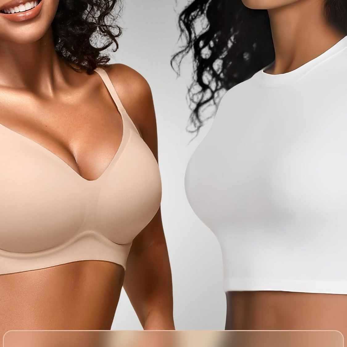 Wireless Jelly Bras for Women No Underwire - S-2XL Seamless