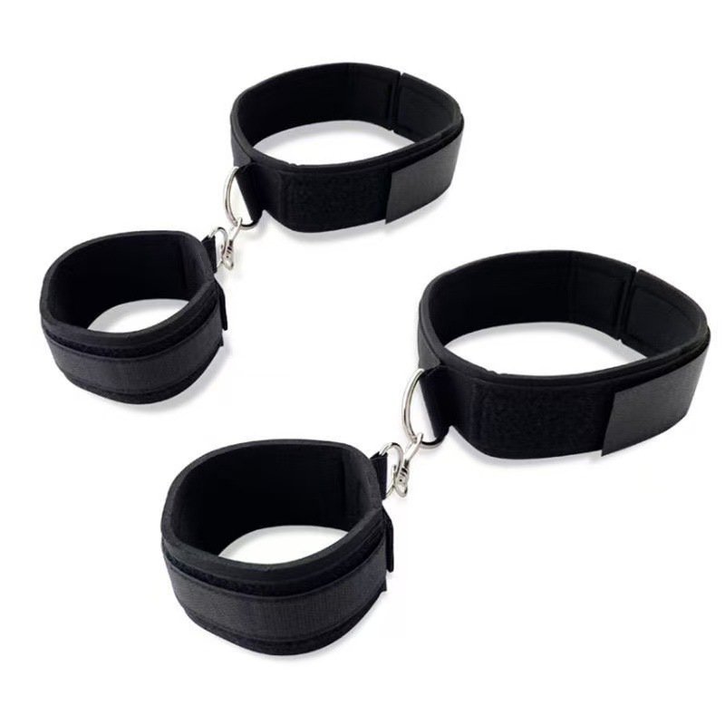SM-themed hand and foot restraints, female position bondage straps, alternative bondage, export adult sex toys